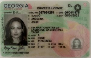 Georgia (Premium) Driver License - Georgia (Premium) Scannable IDS